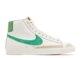 Nike: Зелёные кроссовки  Blazer Mid 77 Vintage