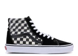 Vans: Чёрные кроссовки  Sk8-Hi