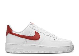 Nike: Оранжевые кроссовки  Air Force 1