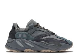 Adidas: Голубые кроссовки  Yeezy Boost 700