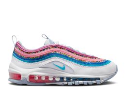 Nike: Яркие кроссовки  Air Max 97 SE