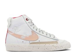 Nike: Белые кроссовки  Blazer Mid Premium