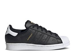 Adidas: Чёрные кроссовки  Superstar