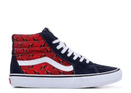 Vans: Синие кроссовки  Sk8-Hi Pro