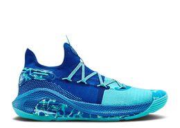 Under Armour: Синие кроссовки  Curry 6