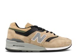 New Balance: Коричневые кроссовки  997