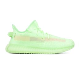 Adidas: Зелёные кроссовки  Yeezy Boost 350 v2