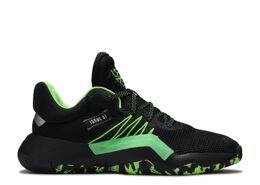 Adidas: Зелёные кроссовки  X