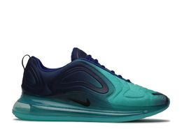 Nike: Зелёные кроссовки  Air Max 720