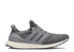 Adidas: Серые кроссовки  UltraBoost