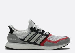 Adidas: Серые кроссовки  UltraBoost