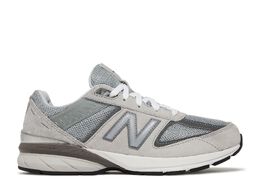 New Balance: Серые кроссовки 