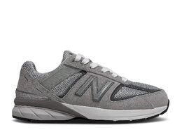 New Balance: Серые кроссовки 