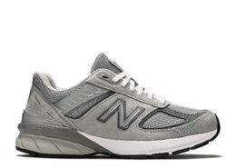 New Balance: Серые кроссовки 
