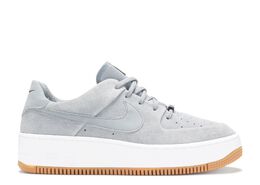 Nike: Серые кроссовки  Air Force 1 Sage