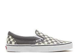 Vans: Серые кроссовки  Classic Slip On