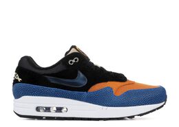 Nike: Чёрные кроссовки  Air Max 1