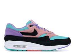 Nike: Чёрные кроссовки  Air Max 1