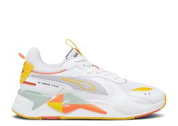 PUMA: Белые кроссовки  RS-X