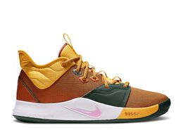 Nike: Коричневые кроссовки  PG 3