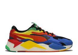 PUMA: Коричневые кроссовки  RS X3