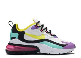 Nike: Яркие кроссовки  Air Max 270 React