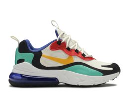 Nike: Зелёные кроссовки  Air Max 270 React