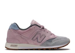 New Balance: Розовые кроссовки  577