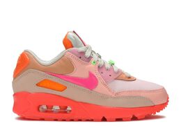 Nike: Розовые кроссовки  Air Max 90