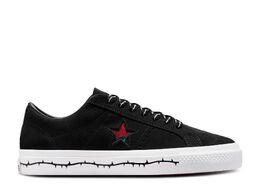 Converse: Чёрные кроссовки  One Star Pro