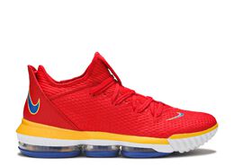 Nike: Красные кроссовки  LeBron 16 Low