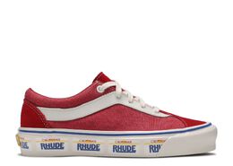 Vans: Красные кроссовки  Bold