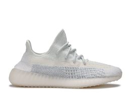 Adidas: Белые кроссовки  Yeezy Boost 350 v2