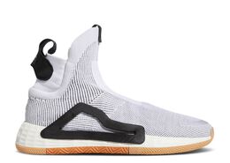 Adidas: Белые кроссовки 