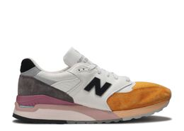 New Balance: Белые кроссовки 