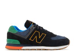 New Balance: Чёрные кроссовки 574