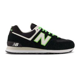 New Balance: Чёрные кроссовки  574