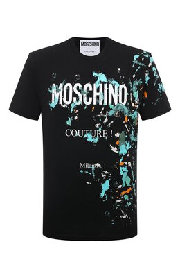 Moschino: Хлопковая футболка 