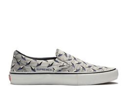 Vans: Белые кроссовки  Classic Slip On