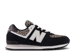 New Balance: Чёрные кроссовки  574