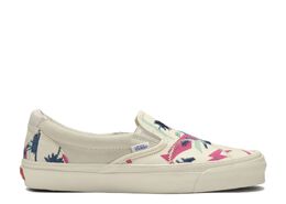 Vans: Белые кроссовки  Classic Slip On