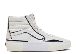 Vans: Белые кроссовки  Sk8-Hi