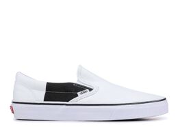 Vans: Белые кроссовки Classic Slip On