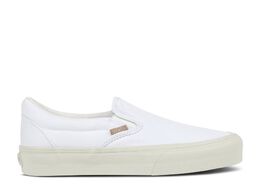 Vans: Белые кроссовки  Classic Slip On