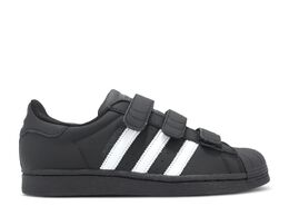Adidas: Чёрные кроссовки  Superstar