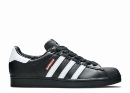 Adidas: Чёрные кроссовки  Superstar