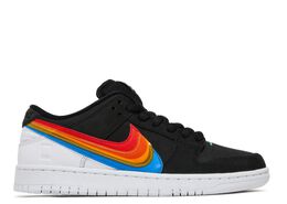 Nike: Чёрные кроссовки  Dunk Low