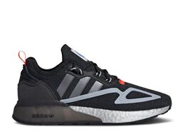 Adidas: Чёрные кроссовки  ZX-2K Boost