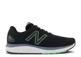 New Balance: Чёрные кроссовки  Fresh Foam