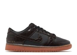 Nike: Чёрные кроссовки Dunk Low SE